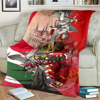 Hungary Blanket Crowned with History Guarded by Angels