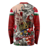 Hungary Long Sleeve Shirt Crowned with History Guarded by Angels