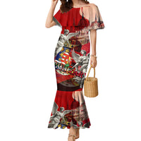 Hungary Mermaid Dress Crowned with History Guarded by Angels