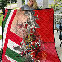 Hungary Quilt Crowned with History Guarded by Angels