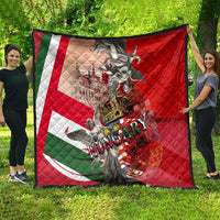 Hungary Quilt Crowned with History Guarded by Angels