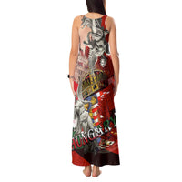 Hungary Tank Maxi Dress Crowned with History Guarded by Angels
