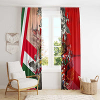 Hungary Window Curtain Crowned with History Guarded by Angels