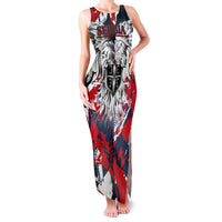 Serbia Family Matching Tank Maxi Dress and Hawaiian Shirt Like the Phoenix – Rising from Ashes with Pride and Power