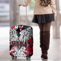 Serbia Luggage Cover Like the Phoenix – Rising from Ashes with Pride and Power