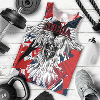 Serbia Men Tank Top Like the Phoenix – Rising from Ashes with Pride and Power