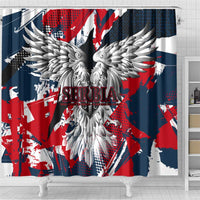 Serbia Shower Curtain Like the Phoenix – Rising from Ashes with Pride and Power
