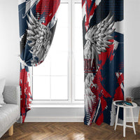 Serbia Window Curtain Like the Phoenix – Rising from Ashes with Pride and Power
