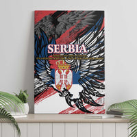 Serbia Canvas Wall Art Wings of the Nation Crown of Heritage