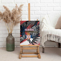 Serbia Canvas Wall Art Wings of the Nation Crown of Heritage