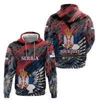 Serbia Hoodie Wings of the Nation Crown of Heritage