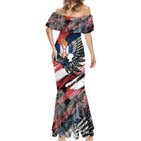 Serbia Mermaid Dress Wings of the Nation Crown of Heritage