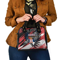 Serbia Shoulder Handbag Wings of the Nation Crown of Heritage