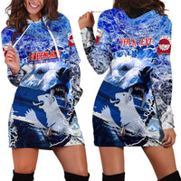 Greenland Hoodie Dress Polar Bear Power You Snow Much