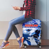 Greenland Luggage Cover Polar Bear Power You Snow Much