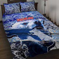 Greenland Quilt Bed Set Polar Bear Power You Snow Much