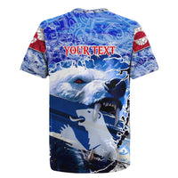 Greenland Rugby Jersey Polar Bear Power You Snow Much