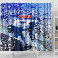 Greenland Shower Curtain Polar Bear Power You Snow Much