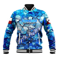 Greenland Hometown Baseball Jacket Land of Ice Land of Wonder Land of Heart