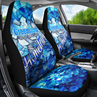 Greenland Hometown Car Seat Cover Land of Ice Land of Wonder Land of Heart