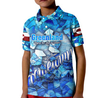 Greenland Hometown Kid Polo Shirt Land of Ice Land of Wonder Land of Heart