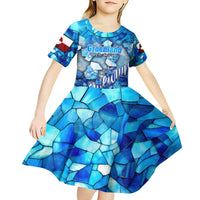 Greenland Hometown Kid Short Sleeve Dress Land of Ice Land of Wonder Land of Heart