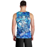 Greenland Hometown Men Tank Top Land of Ice Land of Wonder Land of Heart