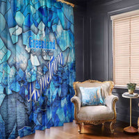 Greenland Hometown Window Curtain Land of Ice Land of Wonder Land of Heart