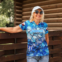 Greenland Hometown Women Polo Shirt Land of Ice Land of Wonder Land of Heart