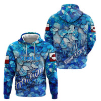 Greenland Hometown Zip Hoodie Land of Ice Land of Wonder Land of Heart