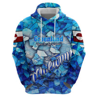 Greenland Hometown Zip Hoodie Land of Ice Land of Wonder Land of Heart