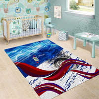 Belize One Flag One Heart Area Rug Caribbean Heartbeat - Where Compass Meets Culture