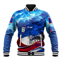 Belize One Flag One Heart Baseball Jacket Caribbean Heartbeat - Where Compass Meets Culture