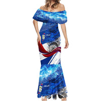 Belize One Flag One Heart Mermaid Dress Caribbean Heartbeat - Where Compass Meets Culture