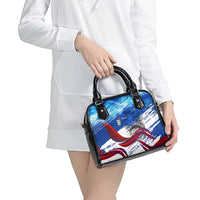 Belize One Flag One Heart Shoulder Handbag Caribbean Heartbeat - Where Compass Meets Culture