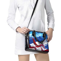 Belize One Flag One Heart Shoulder Handbag Caribbean Heartbeat - Where Compass Meets Culture