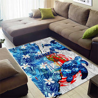 Sea Turtle Belize Area Rug Ocean Soul Tropical Spirit