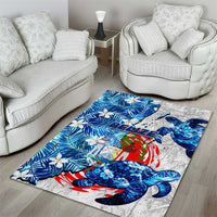 Sea Turtle Belize Area Rug Ocean Soul Tropical Spirit