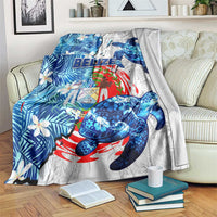 Sea Turtle Belize Blanket Ocean Soul Tropical Spirit