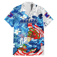 Sea Turtle Belize Family Matching Mermaid Dress and Hawaiian Shirt Ocean Soul Tropical Spirit