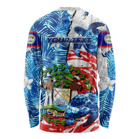Sea Turtle Belize Long Sleeve Shirt Ocean Soul Tropical Spirit