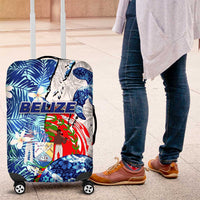 Sea Turtle Belize Luggage Cover Ocean Soul Tropical Spirit