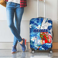 Sea Turtle Belize Luggage Cover Ocean Soul Tropical Spirit