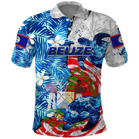 Sea Turtle Belize Polo Shirt Ocean Soul Tropical Spirit