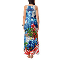 Sea Turtle Belize Tank Maxi Dress Ocean Soul Tropical Spirit