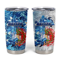 Sea Turtle Belize Tumbler Cup Ocean Soul Tropical Spirit