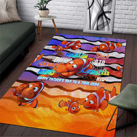 The Ocean Best Dad Area Rug Like Marlin Happy Fathers Day To a True Hero - Wonder Print Shop