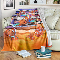 The Ocean Best Dad Blanket Like Marlin Happy Fathers Day To a True Hero - Wonder Print Shop