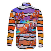 The Ocean Best Dad Family Matching Long Sleeve Bodycon Dress and Hawaiian Shirt Like Marlin Happy Fathers Day To a True Hero - Wonder Print Shop