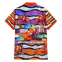 The Ocean Best Dad Family Matching Short Sleeve Bodycon Dress and Hawaiian Shirt Like Marlin Happy Fathers Day To a True Hero - Wonder Print Shop